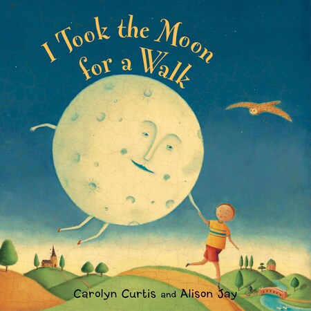 Barefoot Books I Took the Moon for a Walk Book, Large Board Book 9781846862007